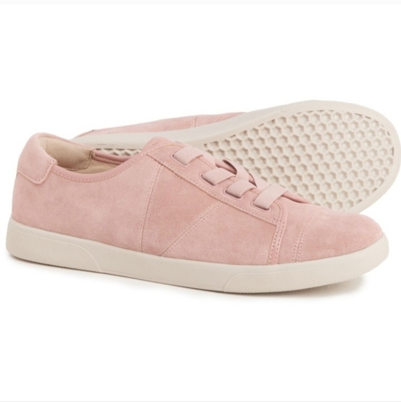 Vionic Shoes - Vionic Jean Suede Slip On Sneaker Pink Women's 7